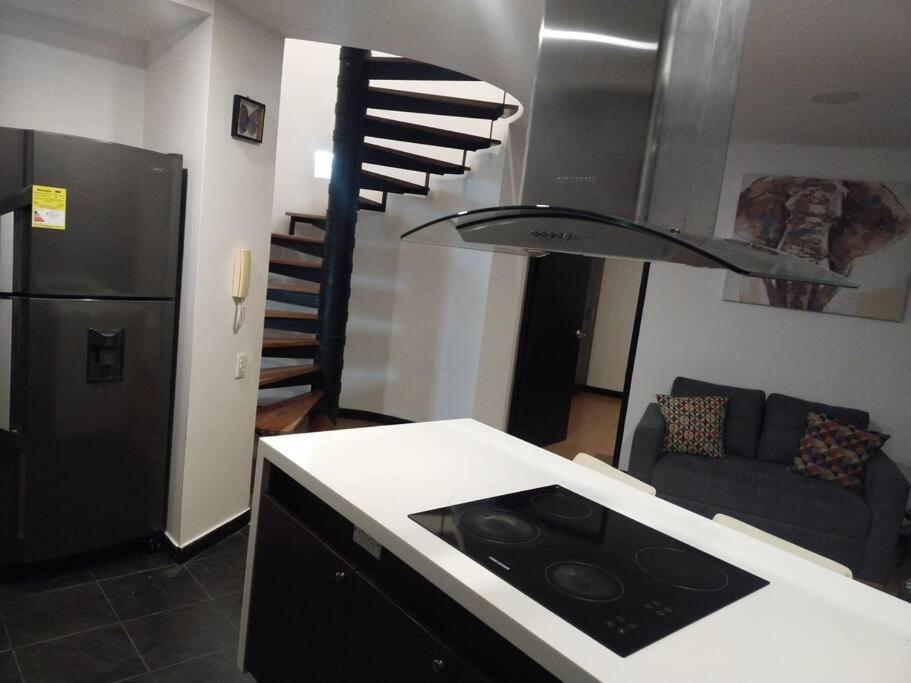 Apartamento Espectacular Duplex Moderno Bogotá Exterior foto